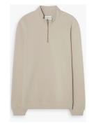 Half Zip Bread & Boxers Beige