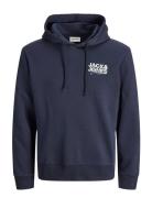 Jjgeplas Sweat Hood Ln Jack & J S Navy