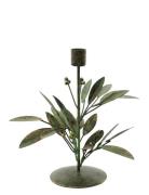 Lysestage, Hdleaves, Antikgrøn House Doctor Green