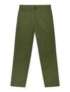 Cotton Twill Stretch Elias Pants Mads Nørgaard Khaki