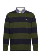 Reg Chambray Stripe Heavy Rugger GANT Patterned