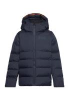 Jr Kvitfjell Race Puffy Jacket Helly Hansen Navy