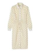 Sheer Crink Mabel Dress Mads Nørgaard White