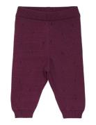Pants Knit Fixoni Purple