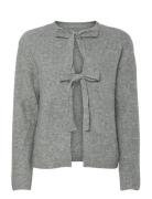 Pcsilly Ls Rev Tie Knit Noos Bc Pieces Grey