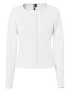 Pcmarie Ls Poin Cardigan Jrs Noos Bc Pieces White