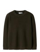 Nkmnesolle Ls Pullover Knit Noos Name It Brown