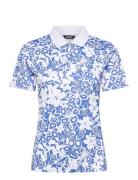 Lds Victoria Drycool Polo Abacus Blue