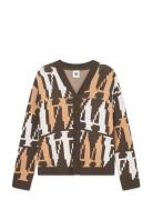 Wwleo Os Bit Cardigan WOOD WOOD Brown