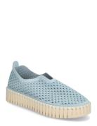 Tulip Slip-In On Plateau Sole Ilse Jacobsen Blue