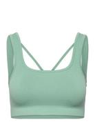 Scallop Seamless Bralette Casall Green