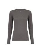 Women's Merino Long Sleeved Shirt Danish Endurance Grey