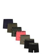 Cotton Stretch Boxer 7P Björn Borg Patterned