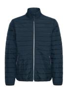 Bhedmar Puffer With Stand Collar Blend Navy