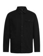 Dereck Cotton Overshirt Fat Moose Black