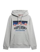 Mountain Relaxed Hood Superdry Grey