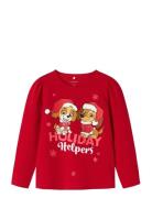 Nmfsasa Paw Ls Top Cplg Name It Red