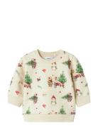 Nbnrenu Ls Sweat Bru Name It Cream