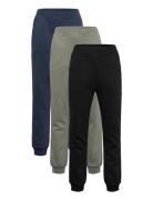 Trousers Basic 3 Pack Lindex Navy