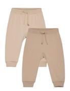 Trousers Face At Back 2 Pack Lindex Beige