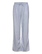 Trousers Linen Blend Lindex Blue