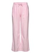 Trousers Linen Blend Lindex Pink