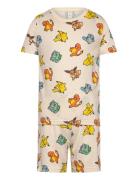 Pyjama Tee Shorts Pokemon Lindex Beige