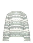 Sweater Pointelle Green Lindex Green