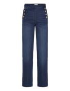 Trousers Anais Denim Lindex Navy