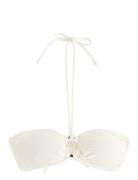 Bra Bandeau Brie Crepe Lindex White