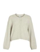 Vifoli O-Neck L/S Button Knit Cardigan Vila Cream