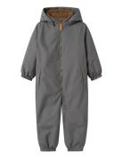 Nmmlasnow10 Snowsuit Fo Lil Lil'Atelier Grey