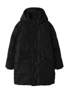 Nkfmedow03 Puffer Jacket Long Fo Name It Black