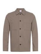 Superflex Brushed Melange Overshirt Lindbergh Beige