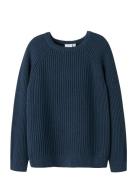 Nkmvolly Ls Knit Name It Navy