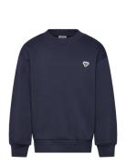 Hmljr Loose Crewneck Bee Hummel Navy
