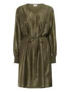 Karizz Short Dress Kaffe Khaki