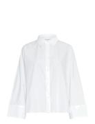 Mschnatalia Zenika Boxy Shirt MSCH Copenhagen White