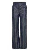 Mstasja Mid Waist Pu Pant Minus Navy
