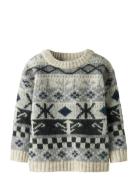 Nmmoddur Ls Knit Name It Blue