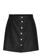 Yasripple Hw Skirt S. YAS Black