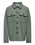 Osjnew Kodyl Overshirt Sweat Swt Noos ONLY & SONS Green