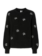 Yasfleur Ls Knit Pullover S. Noos YAS Black