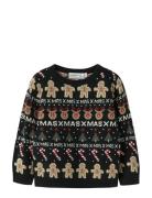 Nmmrasko Ls Knit Box Name It Black