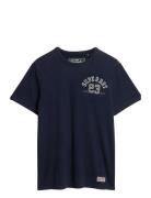 Vintage Athletic Chest S/S Tee Superdry Navy