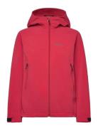 Vaagaa Softshell Jacket Hood Women Bergans Red