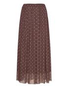 Srroselyn Midi Skirt Soft Rebels Brown