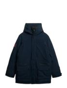 City Padded Parka Jacket Superdry Navy