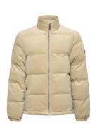 Cord Puffer Jacket GANT Beige