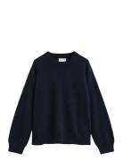 Superfine Lambswool C-Neck GANT Navy
